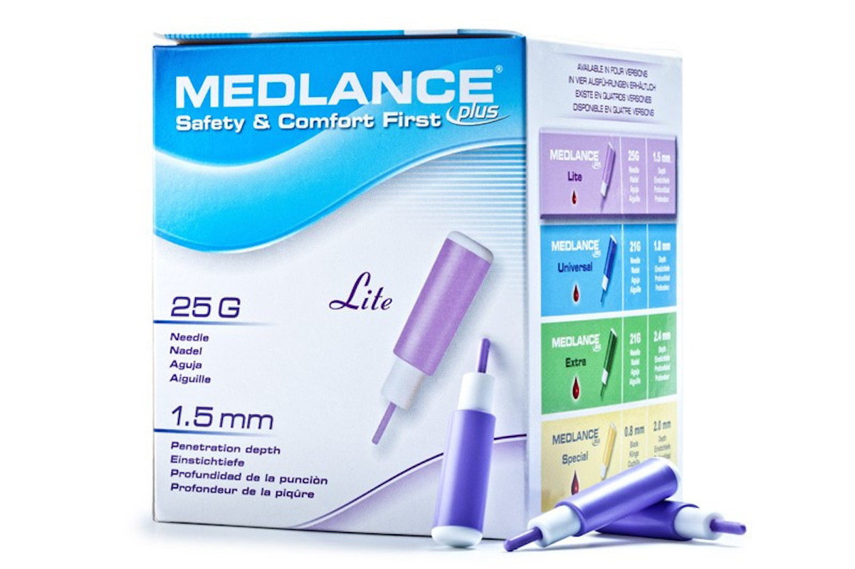 Ланцет (скарифікатор) автоматичний 25G, 1.5 Medlance plus Lite (5907996094967)
